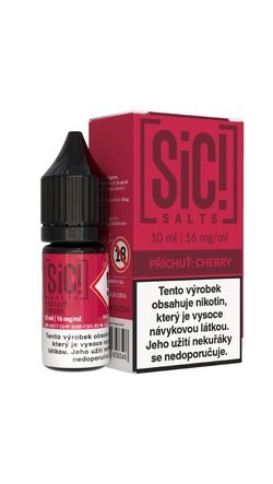 Nikotinová Sůl Sic! Salts - Cherry 10ml - 16mg
