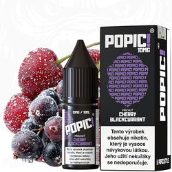 Nikotinová sůl POPIČ! - Cherry Blackcurrant / Štavnatá Třešeň s Černým Rybízem - 10mg
