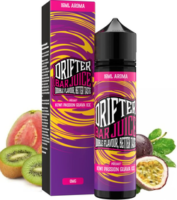 Příchuť Drifter Bar Juice - Kiwi Passionfruit Guava Ice SnV 16ml