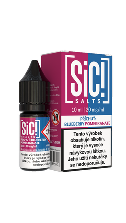 Nikotinová Sůl Sic! Salts - Blueberry Pomegranate 10ml - 20mg