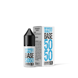 Infamous MTL beznikotinová báze 50/50 VG/PG 10ml