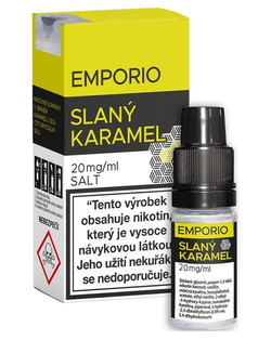 Nikotinová sůl EMPORIO Nic Salt Slaný karamel 10ml