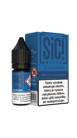 Nikotinová Sůl Sic! Salts - Blueberry 10ml - 20mg