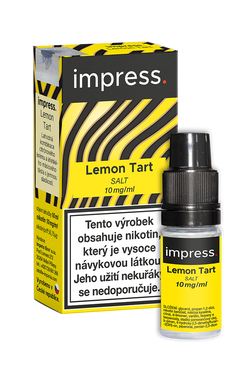 Nikotinová sůl Emporio Impress - Lemon Tart 10ml
