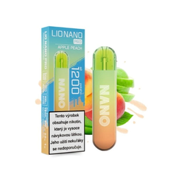 Lio Nano PRO jednorázová e-cigareta Apple Peach